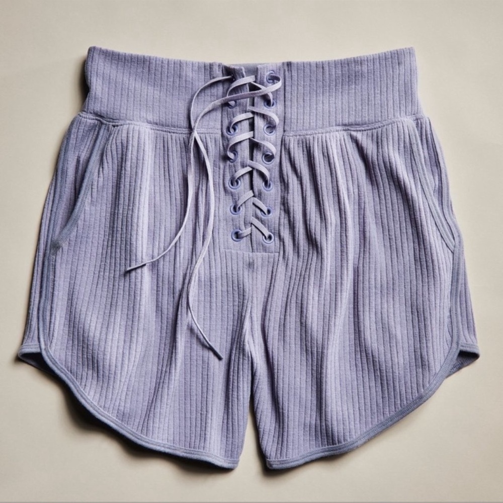 NWT Free People Movement Can’t Handle This Short in Blue Granite. Size M.